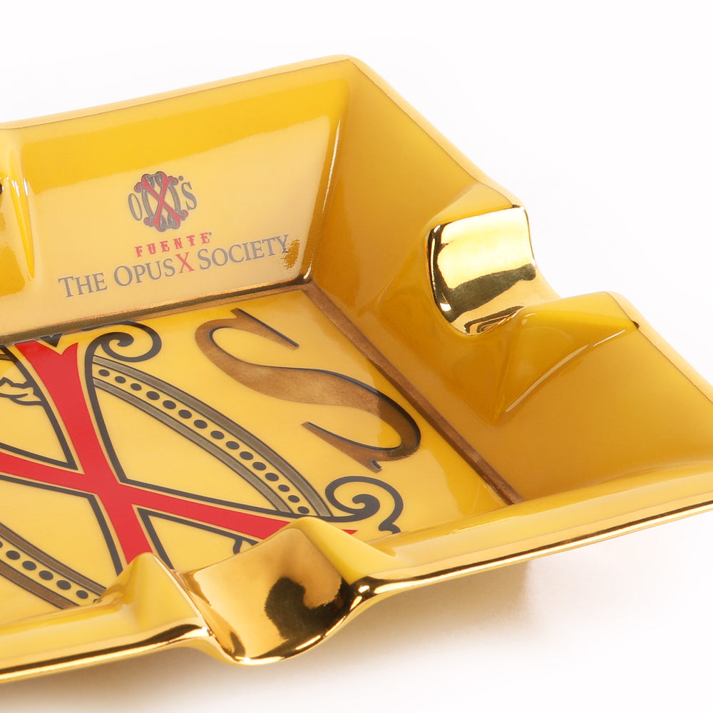 Fuente The OpusX Society Yellow Edition Porcelain Ashtray