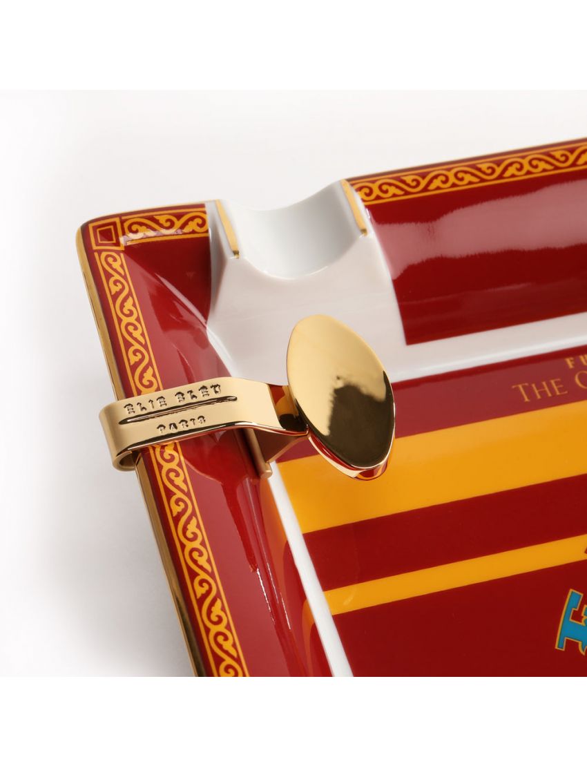 Fuente The OpusX Society Elie Bleu Rojo Ashtray