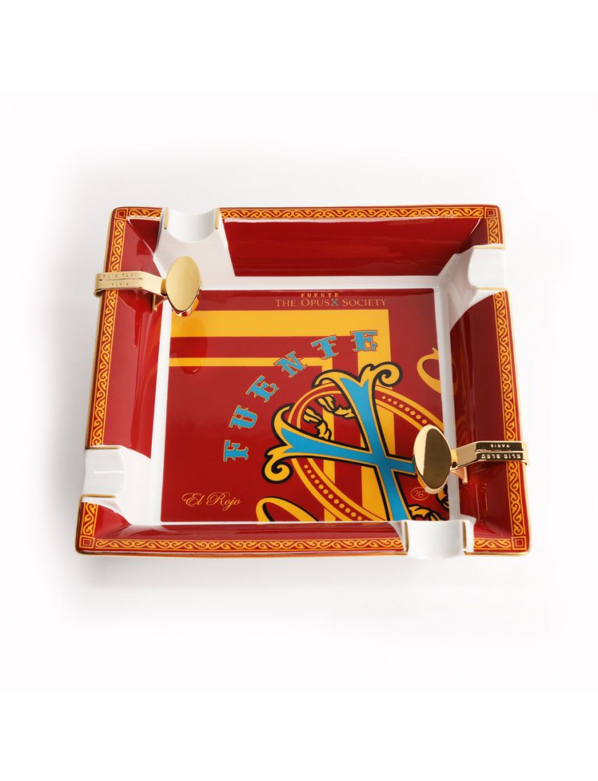 Fuente The OpusX Society Elie Bleu Rojo Ashtray
