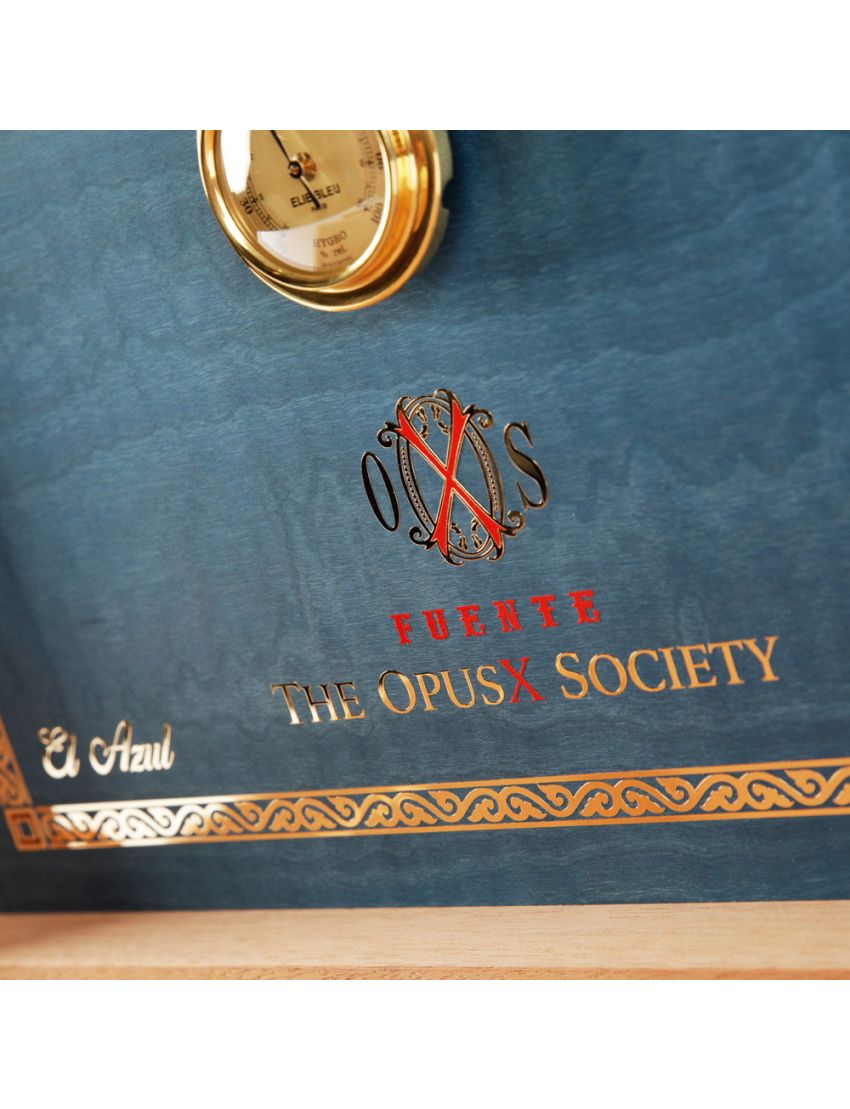 Fuente The OpusX Society El Azul Humidor By Elie Bleu