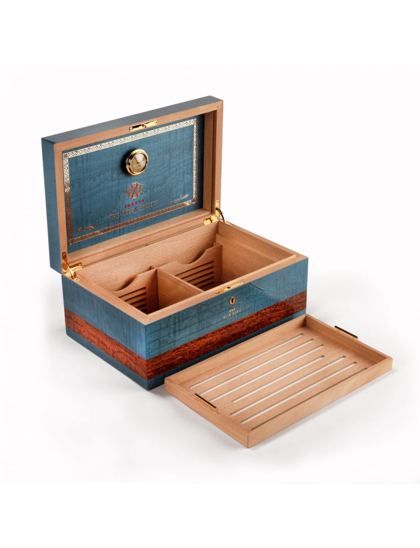 Fuente The OpusX Society El Azul Humidor By Elie Bleu