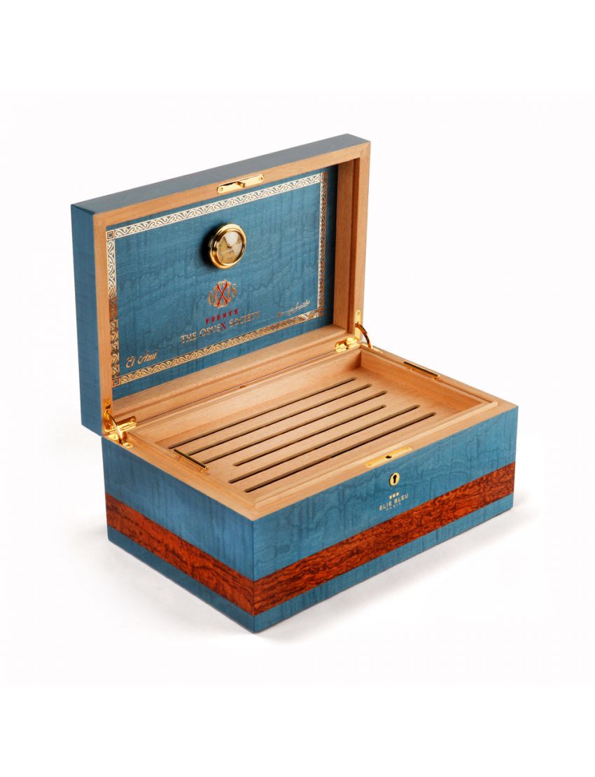 Fuente The OpusX Society El Azul Humidor By Elie Bleu