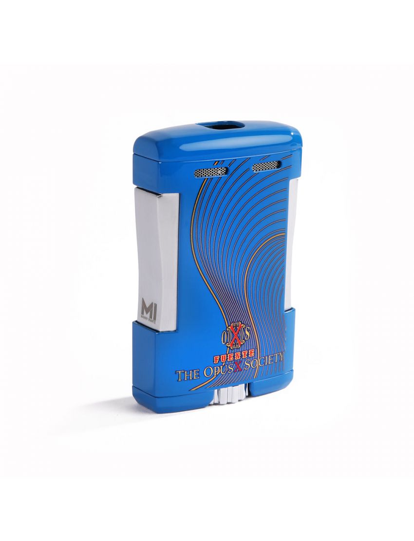 Fuente Die OpusX Gesellschaft OXS Tabletop Feuerzeug blau