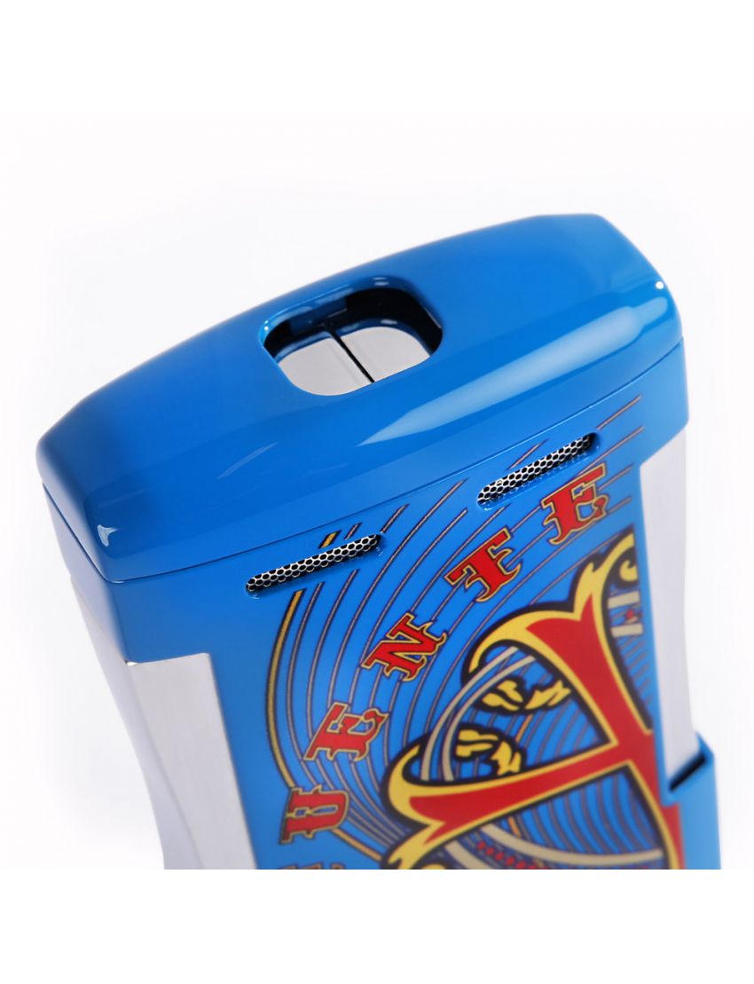 Fuente Die OpusX Gesellschaft OXS Tabletop Feuerzeug blau