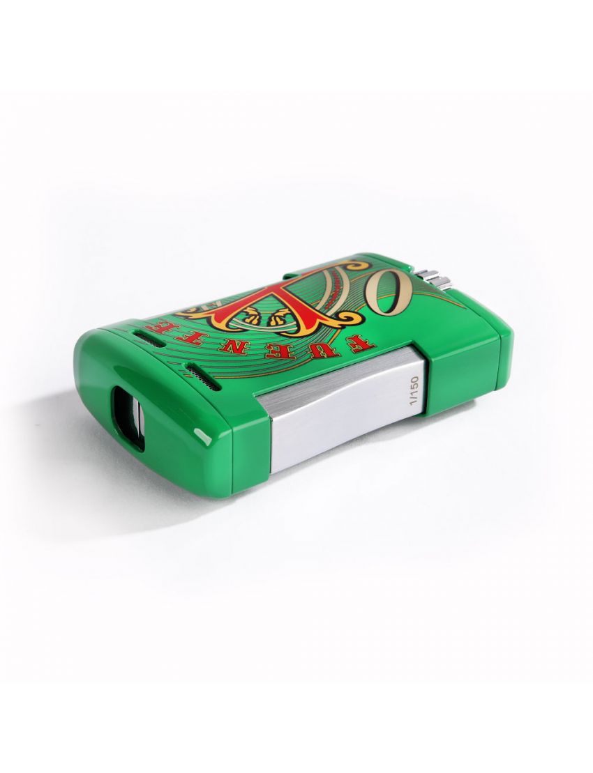Fuente The OpusX Gesellschaft OXS Tabletop Feuerzeug grün