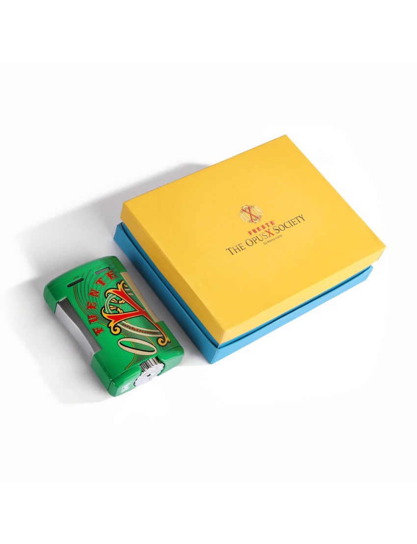 Fuente The OpusX Gesellschaft OXS Tabletop Feuerzeug grün