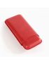 Fuente The OpusX Society OXS Spanish Cow Nobuk Leather 3-Cigar Case - El Rojo (red)