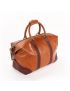 Fuente The OpusX Society Italian Leather Duffle Bag - Burgundy