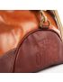 Fuente The OpusX Society Italian Leather Duffle Bag - Burgundy