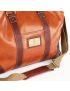 Fuente The OpusX Society Italian Leather Duffle Bag - Burgundy