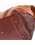 Fuente The OpusX Society Italian Leather Duffle Bag - Burgundy