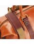 Fuente The OpusX Society Italian Leather Duffle Bag - Burgundy