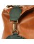 Fuente The OpusX Society Italian Leather Duffle Bag - Olive