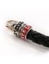 Fuente The OpusX Society Leather Bracelet Black